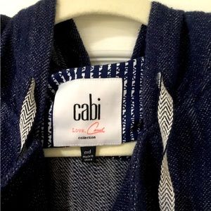 Cabi navy zip jacket